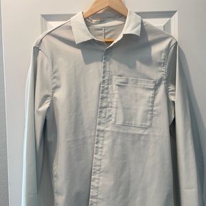 Lulu long sleeve off white/gray